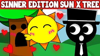 Incredibox Sprunki Sinner Edition But With Mr Sun x Mr Tree Kiss  All Reactions [upl. by Acirret11]