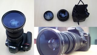 Unboxing amp Test Neewer 52mm Macro  Super Wide Lens [upl. by Airdnekal792]