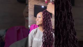 Faux Locs B  Crochet Braids dreads crochetbraids hairstyle [upl. by Iinden824]