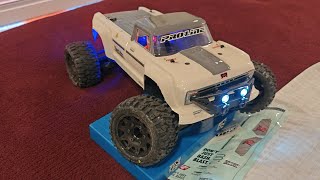 Team associated rival mt10 v2 with a xr10 pro 160a 65t hobbywing v10 proline wheels arrma body [upl. by Idou]