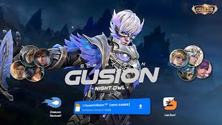 Script Skin Gusion Collector No Password  Night Owl  Full Effect amp Voice Update  New Patch [upl. by Ocirne]