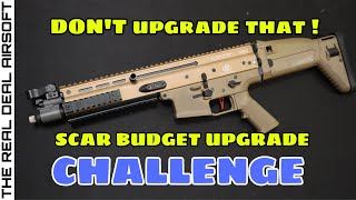 TRASH UPGRADE CHALLENGE  SCAR L  amp Disassembly Airsoft AEG [upl. by Aihtenak]