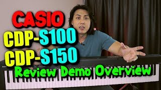 Latest CASIO CDPS100 amp CDPS150  Affordable Beginner Piano Keyboard Review amp Demo [upl. by Sausa]