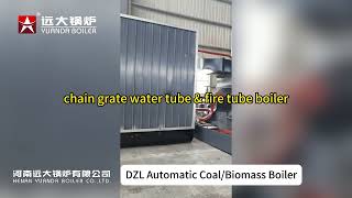 Chain Grate Boiler System DZL Biomass Coal Hot Water Heater Boiler DZL Biomass Coal Steam Boiler [upl. by Elleon167]