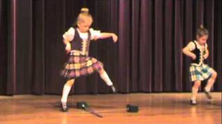 Primary highland dancing sword dance [upl. by Acenes]