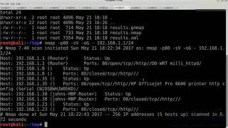 15 Вывод в Nmap [upl. by Ahtelat]