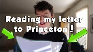 DEFERRED Early Decision How I Got Into Princeton AFTER Being Deferred 2019 [upl. by Greiner]