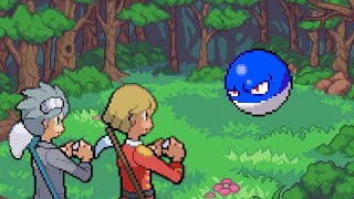 My friend got a Shiny Voltorb but forgot to bring Damp  PokeMMO [upl. by Bernadene]