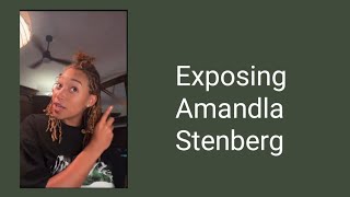 Exposing Amandla Stenberg Slight Rant [upl. by Mae421]