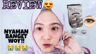 REVIEW SOFTLENS TERNYAMAN  CARA PAKAI SOFTLENS PEMULA  BEYE FROM SPARKLINGCHIX [upl. by Soloma188]