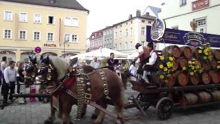 Frühlingsfest Parade Deggendorf Germany [upl. by Emelda]