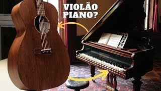 VIOLAO COM TIMBRE DE PIANO Conheça o [upl. by Lanford]