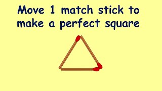 Match stick puzzle  Puzzles with Answer  Feed Brain with Prema [upl. by Keung]