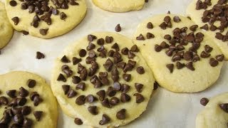 Chocolate chip shortbread cookie recipe [upl. by Thar]