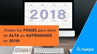 Cómo darse de Alta en Autónomos 2018 [upl. by Ccasi]