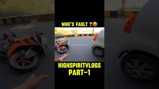 CAR DRIVER HIT BIKER 🤬 shorts [upl. by Barri722]