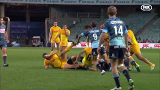 2017 Super Rugby Rd 16  Waratahs v Jaguares [upl. by Cyna]