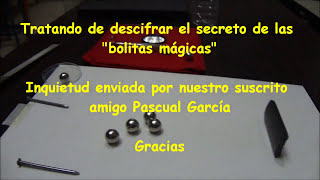 BOLITAS MAGNETIZADAS Y EL CLAVOCiencia Divertida [upl. by Paco]