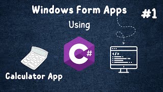 Windows Form App Using C  Calculator App [upl. by Justis716]