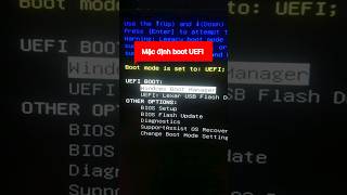 Boot from USB UEFI and Legacy on laptop Dell Precision 5530 shorts [upl. by Lednic411]