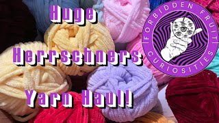 Huge Herrschners Yarn Haul [upl. by Atkins]