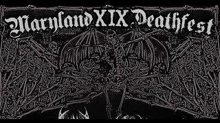 Maryland Deathfest XIX  Merch Haul [upl. by Labanna217]