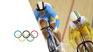 Cycling Track Womens Sprint Quarterfinals Race 2  Full Replay  London 2012 Olympics [upl. by Aman]