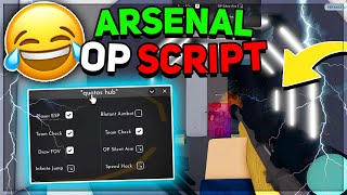 NEW Arsenal Script GUI Aimbot Silent Aim Kill All amp More Mobile and PC Exploit [upl. by Ailimat]