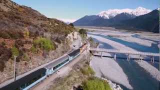 Chasing the TranzAlpine Express [upl. by Novert]