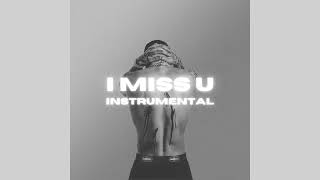 Capo Plaza Tony Boy  I MISS U  INSTRUMENTAL [upl. by Atilemrac]