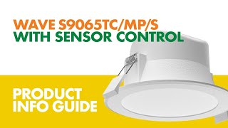 LED DOWNLIGHTS – product info guide WAVE S9065TCMPS [upl. by Fujio868]