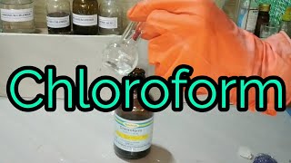 All you need to know about Chloroform [upl. by Rundgren]