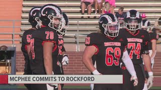 Rockford lineman Alex McPhee commits to Butler [upl. by Auhsaj]