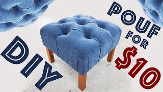 POUF FOR 10 DIY [upl. by Velasco]