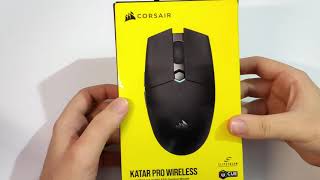 Corsair Katar Pro Wireless Mouse İnceleme ve Yazılım Tanıtımı En Ucuz Kablosuz Gaming Mouse [upl. by Anselma447]