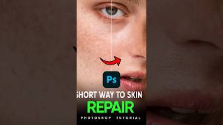 Photoshop Skin Repair Techniques For Beginners  shorts photoshop [upl. by Ari506]