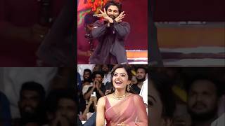 Allu Arjun🔥 Dancing On Pushpa Pushpa Song  Rashmika Mandanna Laughing Allu Arjun Style [upl. by Three]