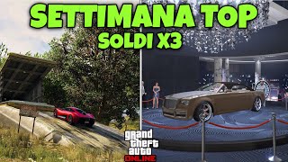 FINALMENTE UNA SETTIMANA TOP SU GTA ONLINE SCONTI E SOLDI X2 BOMBA [upl. by Aisaim]