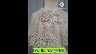 Capas tejidas a crochet para mujer 12 hermosos estilos 🛑 [upl. by Carlotta]