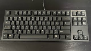 Realforce r3S Silent 45g Stock vs Modded Sound Test [upl. by Siradal110]