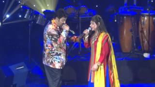 Kumar Sanu amp Alka Yagnik LIVE in London 2014  Part 20 of 23  Tujhe Dekha To Ye Jaana Sanam  DDLJ [upl. by Swanhildas]