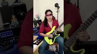 Desafío De Vista Cero 7 Rings Solo De Guitarra Ariana Grande Guitar Cover arianagrande 7rings [upl. by Meier]