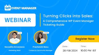 Turning Clicks into Sales A Comprehensive WP Event Manager Ticketing Guide [upl. by Ruthy]