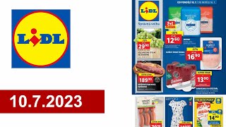 Lidl akční leták od 1072023 [upl. by Aklam]