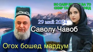 ХОЧИ МИРЗО САВОЛУ ЧАВОБ 29 Май 2024 [upl. by Davidde870]