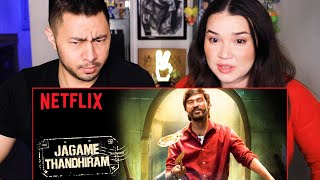 JAGAME THANDHIRAM  Dhanush  Aishwarya Lekshmi  Karthik Subbaraj  Netflix India  Teaser Reaction [upl. by Eneleahcim89]