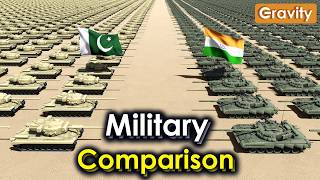 India Vs Pakistan Military Power 2024 [upl. by Sinoda403]