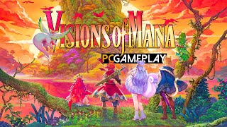 Visions of Mana Gameplay PC [upl. by Eneleahs849]