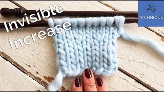 Invisible increases when knitting Stockinette stitch super easy  So Woolly [upl. by Reider733]