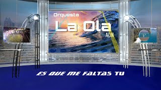 Orquesta La Ola ADN  Es que me faltas tu [upl. by Stempien375]